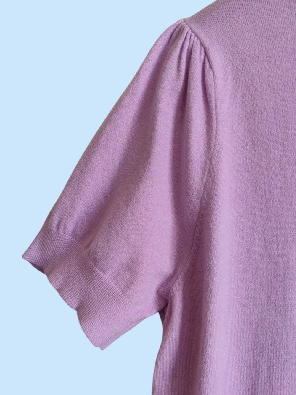 Pusheen x Unique Vintage Retro Pumpkin Cat Pinup Sweater Halloween Lilac Knit 2X - Picture 4 of 8
